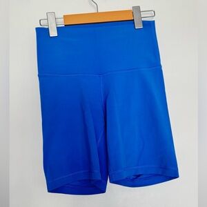 TNA butter cheeky high rise 7” shorts ; good condition